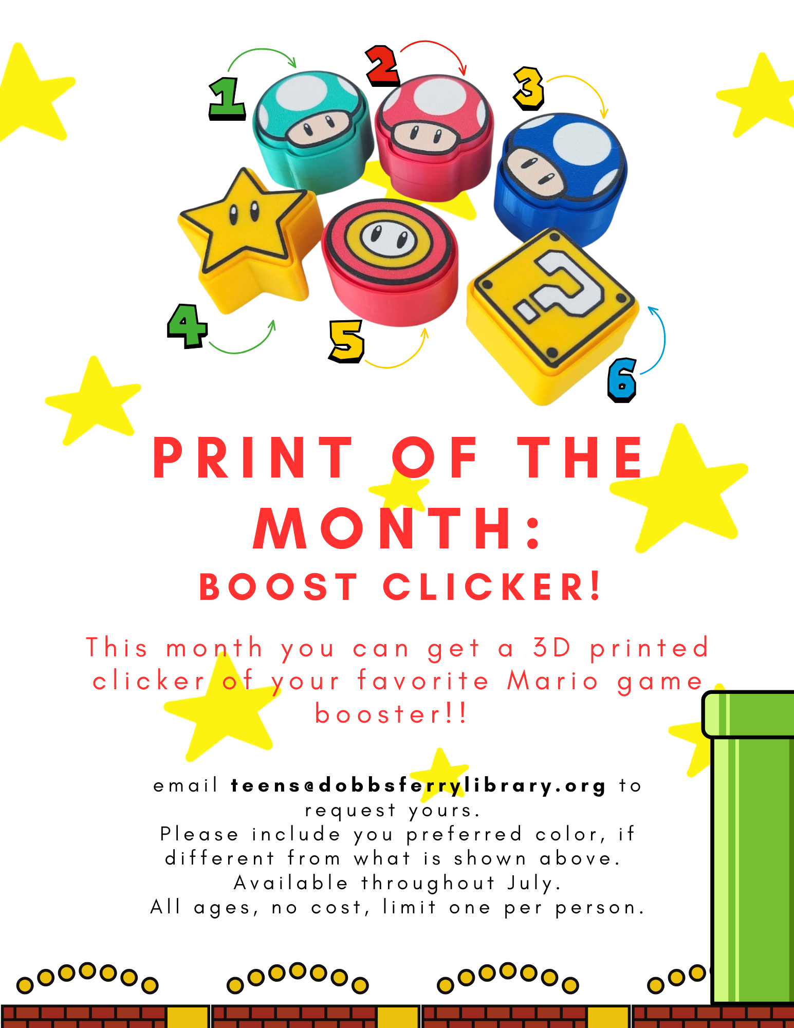 Print of the Month: Boost Clicker