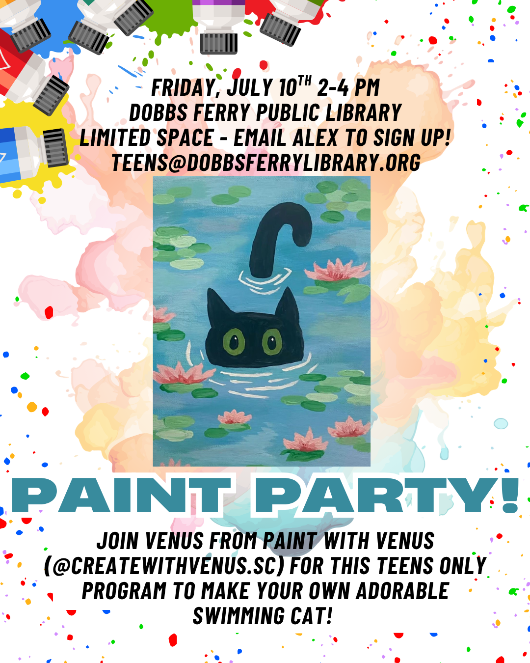 Teen Paint Party (Registration)