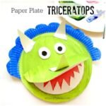 Take & Make Craft Kits for Kids: Paper Plate Triceratops - Limited Supply / First-come First-served