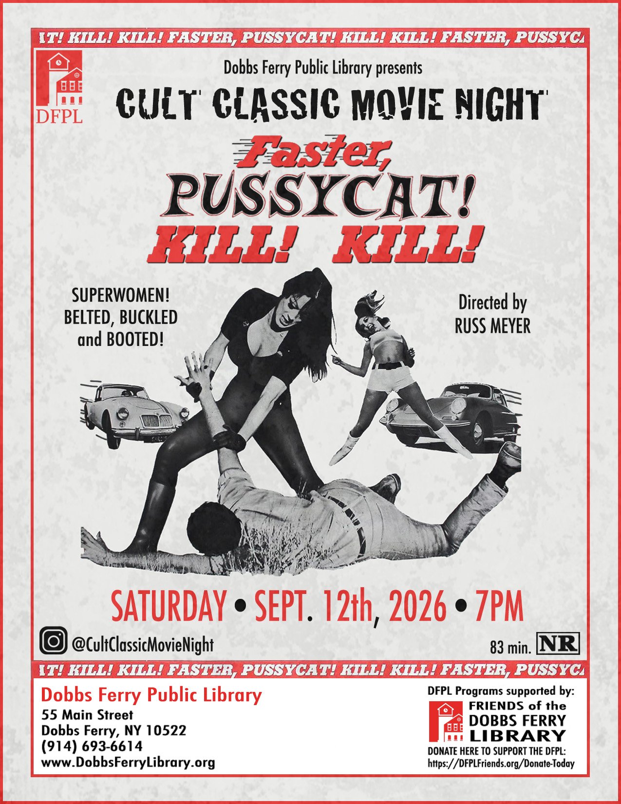Cult Classic Movie Night: "Faster, Pussycat! Kill! Kill!"