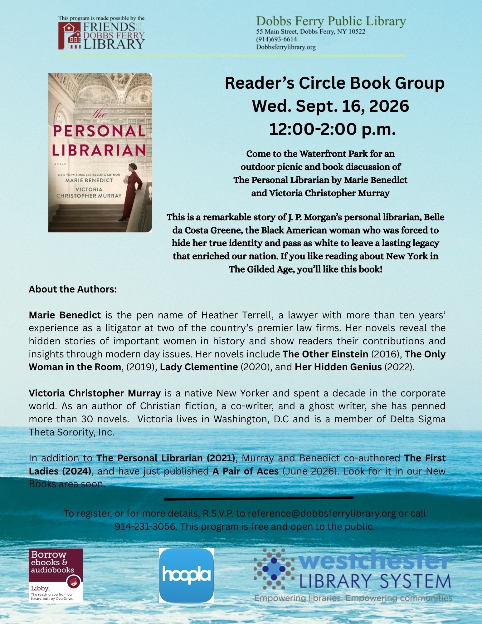 Reader's Circle: "The Personal Librarian"