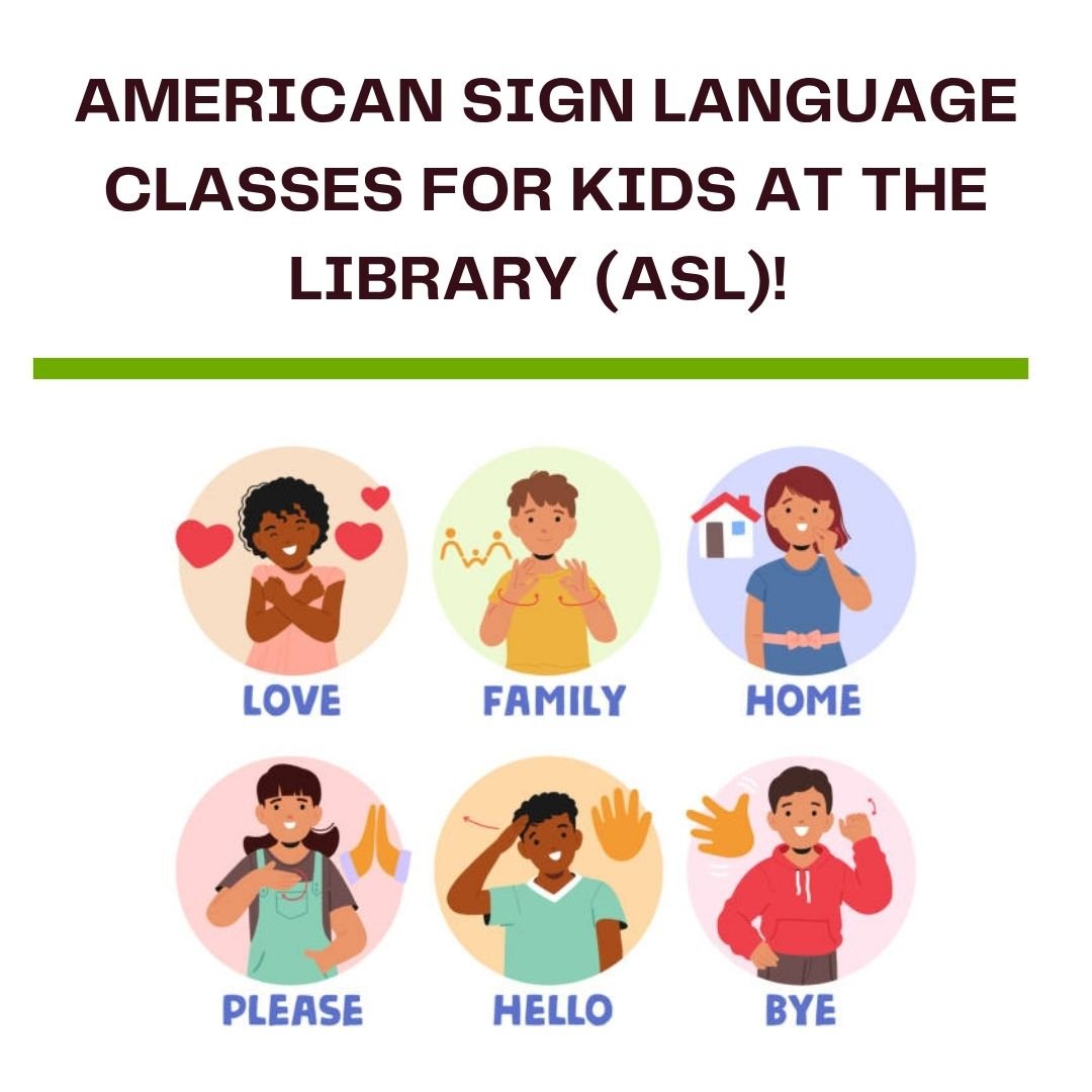 American Sign Language for Kids (Registration)