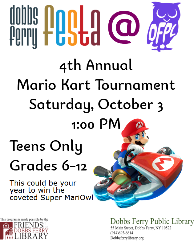 4th Annual Mario Kart Tournament