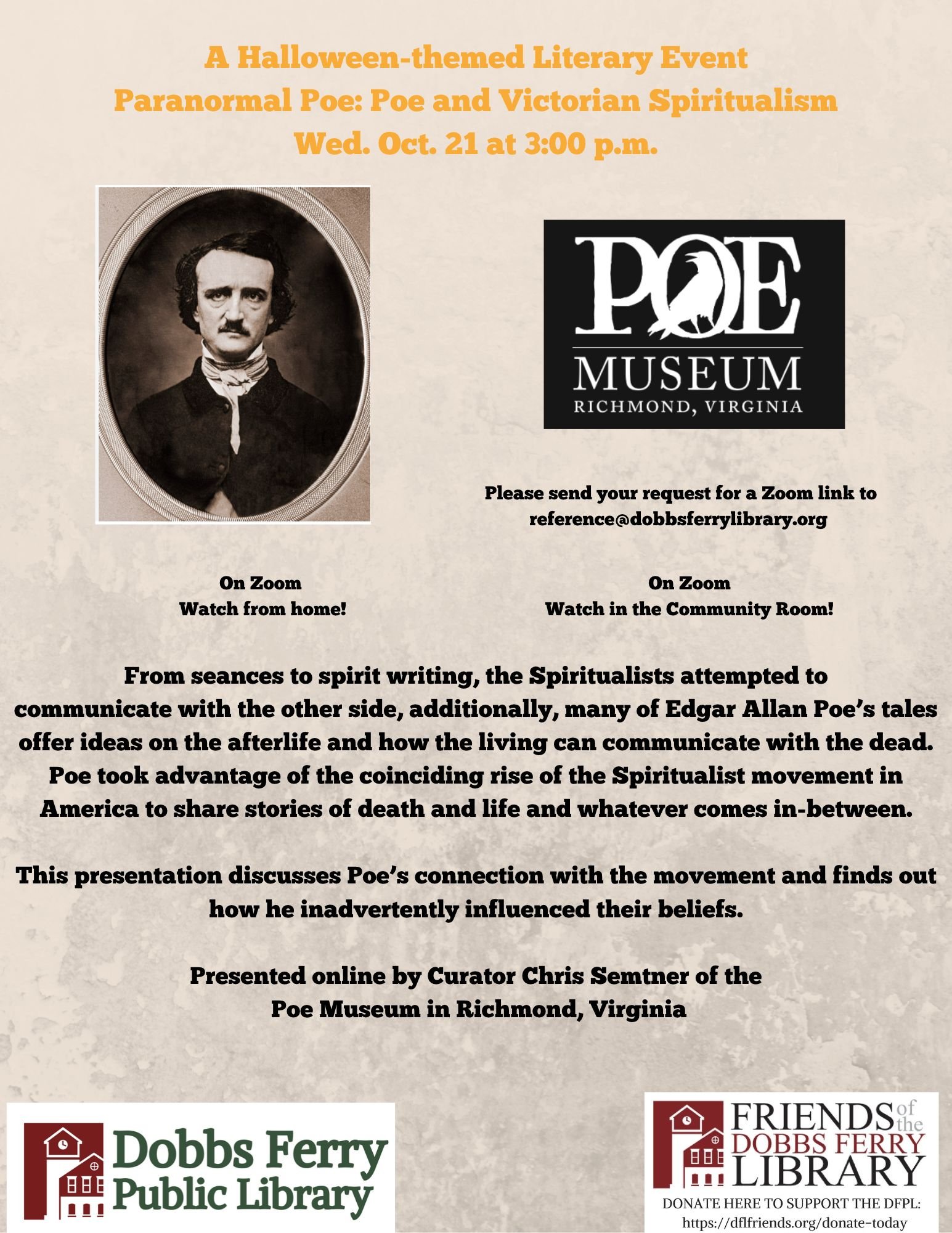 Paranormal Poe: Poe and Victorian Spiritualism